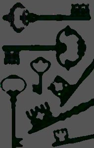 cute woman over white