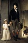 GERARD_Francois_Jean_Baptist_Isabey_Miniaturist_With_His_Daughter
