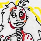 Cut and Color: Zombie Girl