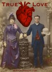 true love with heart small