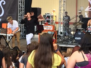 Night Riots at 2015 Warped Tour - Mountain View, CA. Yes, I was there. It was awesome. I am the coolest mom ever.