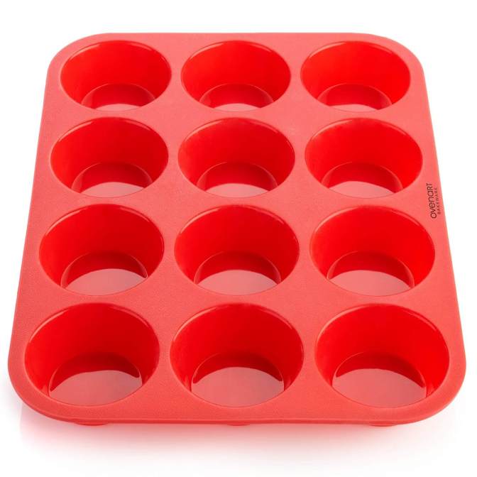 Red Muffin Tin