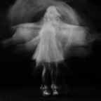 Red Dress, White Trim, A Dancing Ghost and the Quiet Musings of a Vampire Mom