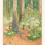 RED DRESS, WHITE TRIM, A DANCING GHOST AND THE QUIET MUSINGS OF A VAMPIRE MOM